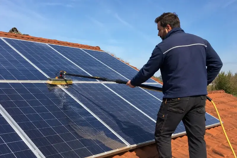 Nettoyage et entretien de panneaux solaires à Bourriot-Bergonce